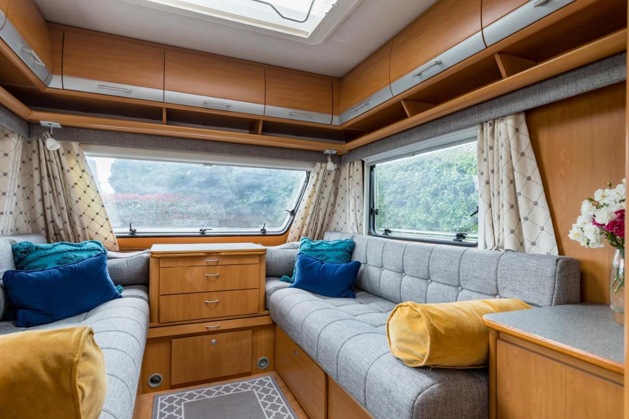 Cosy Caravan On Luxury Campsite Hulme End 外观 照片