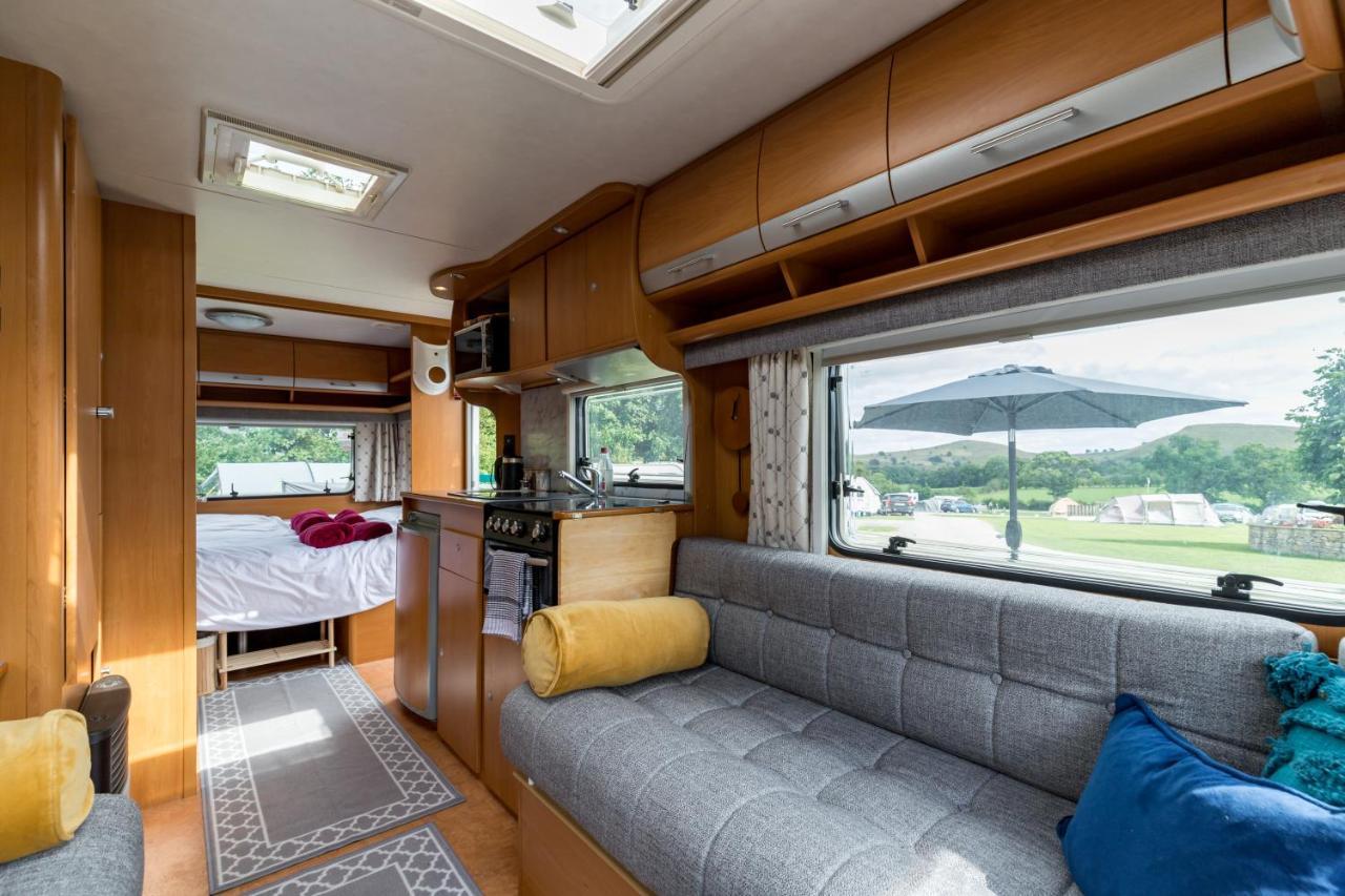 Cosy Caravan On Luxury Campsite Hulme End 外观 照片