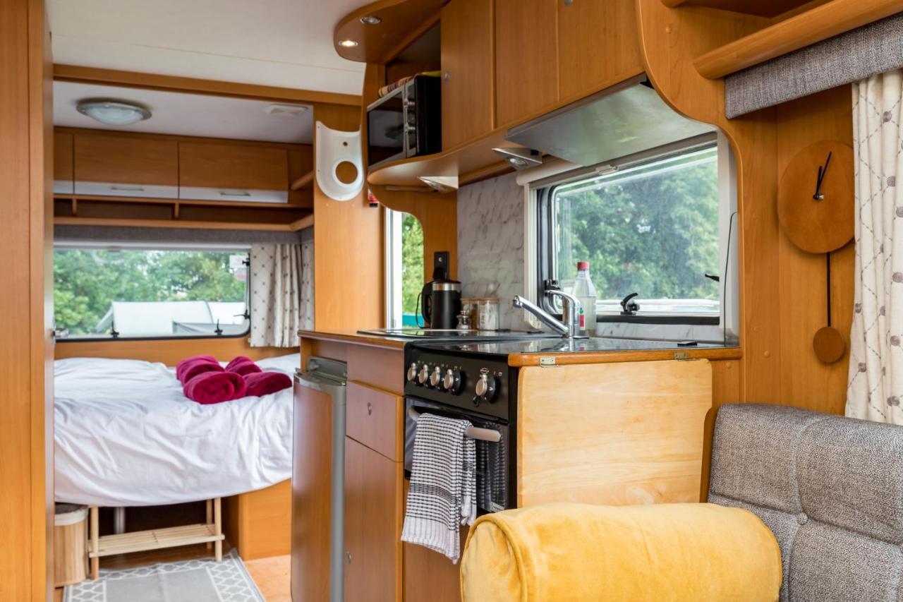 Cosy Caravan On Luxury Campsite Hulme End 外观 照片