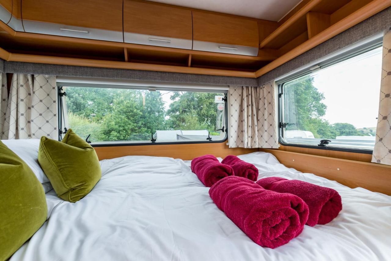 Cosy Caravan On Luxury Campsite Hulme End 外观 照片