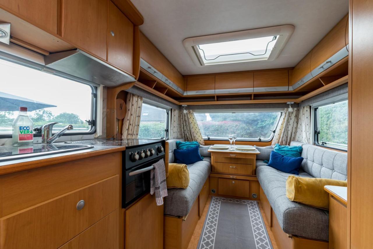 Cosy Caravan On Luxury Campsite Hulme End 外观 照片