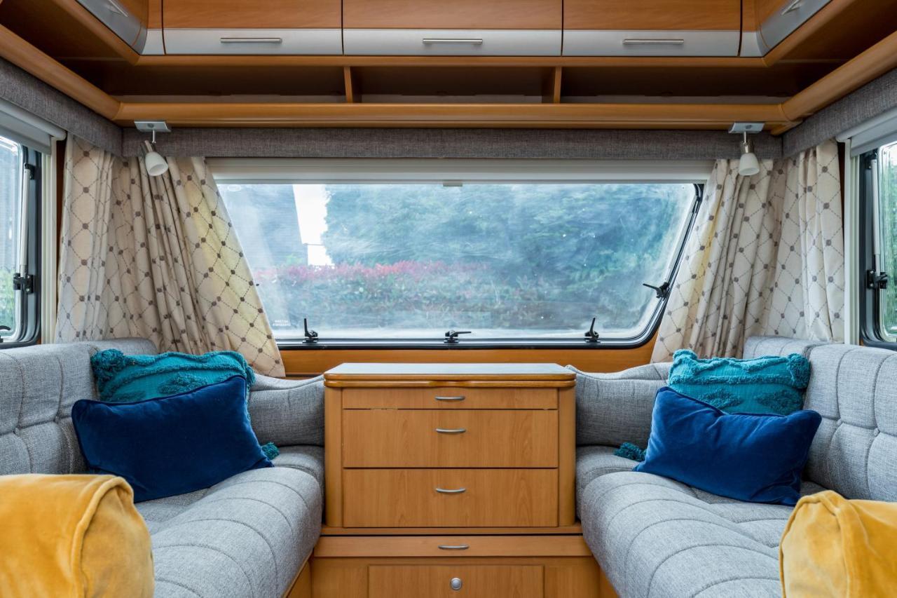 Cosy Caravan On Luxury Campsite Hulme End 外观 照片