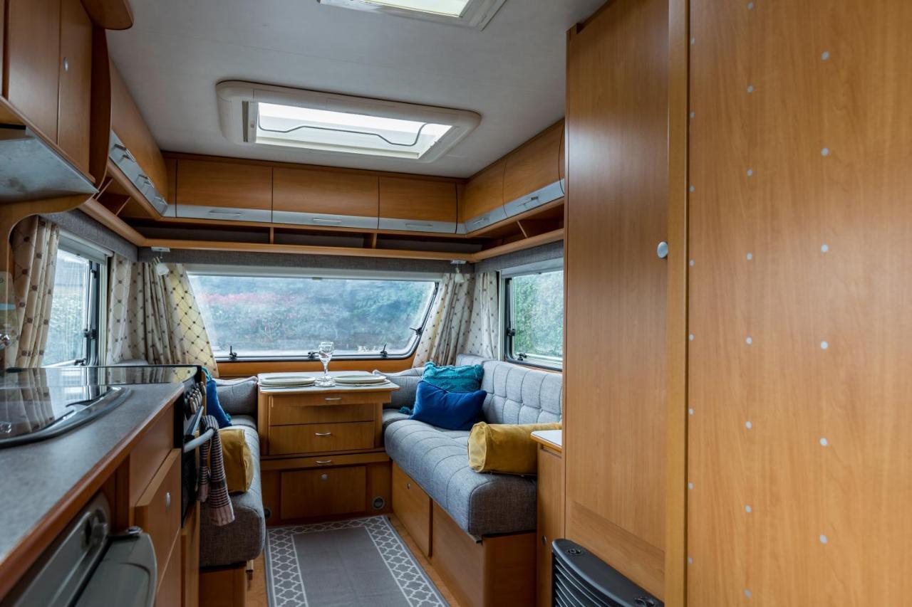 Cosy Caravan On Luxury Campsite Hulme End 外观 照片