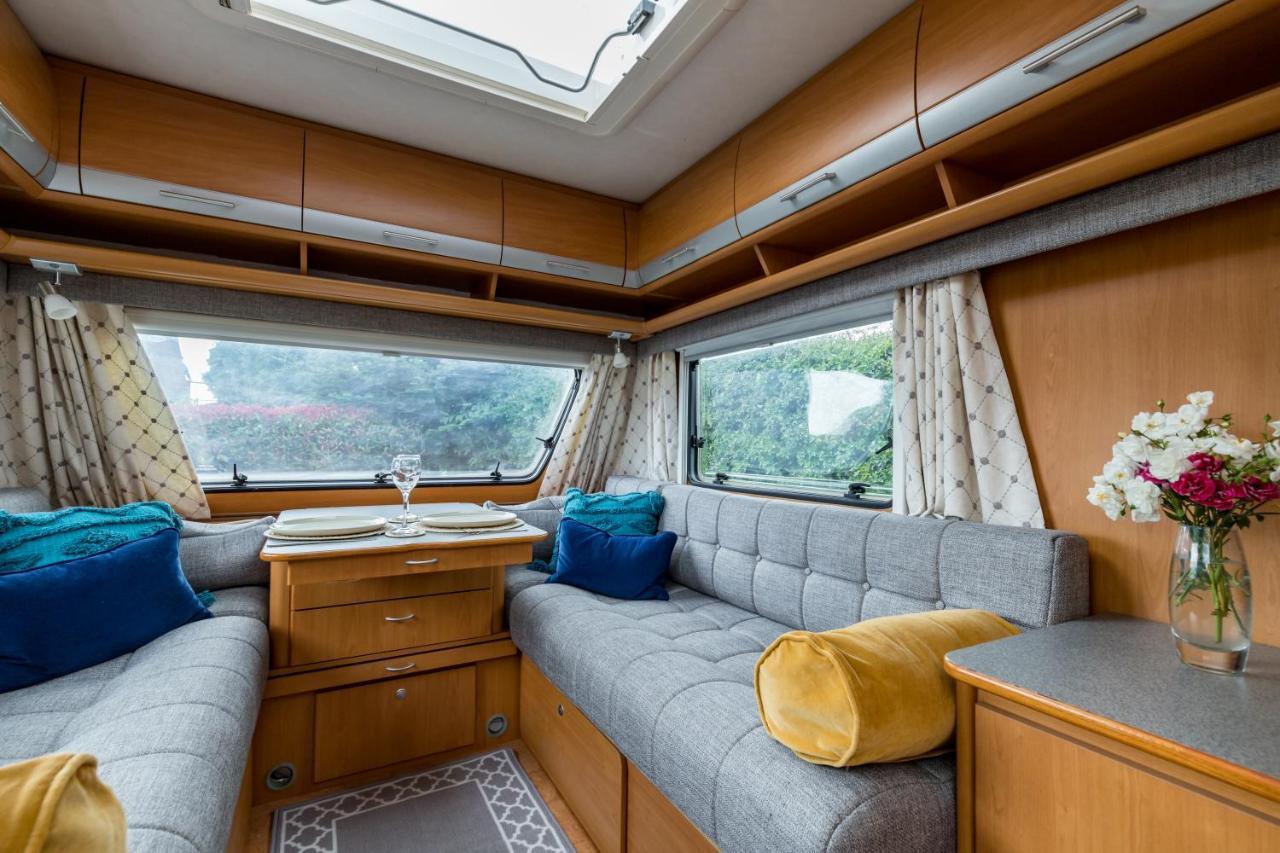 Cosy Caravan On Luxury Campsite Hulme End 外观 照片