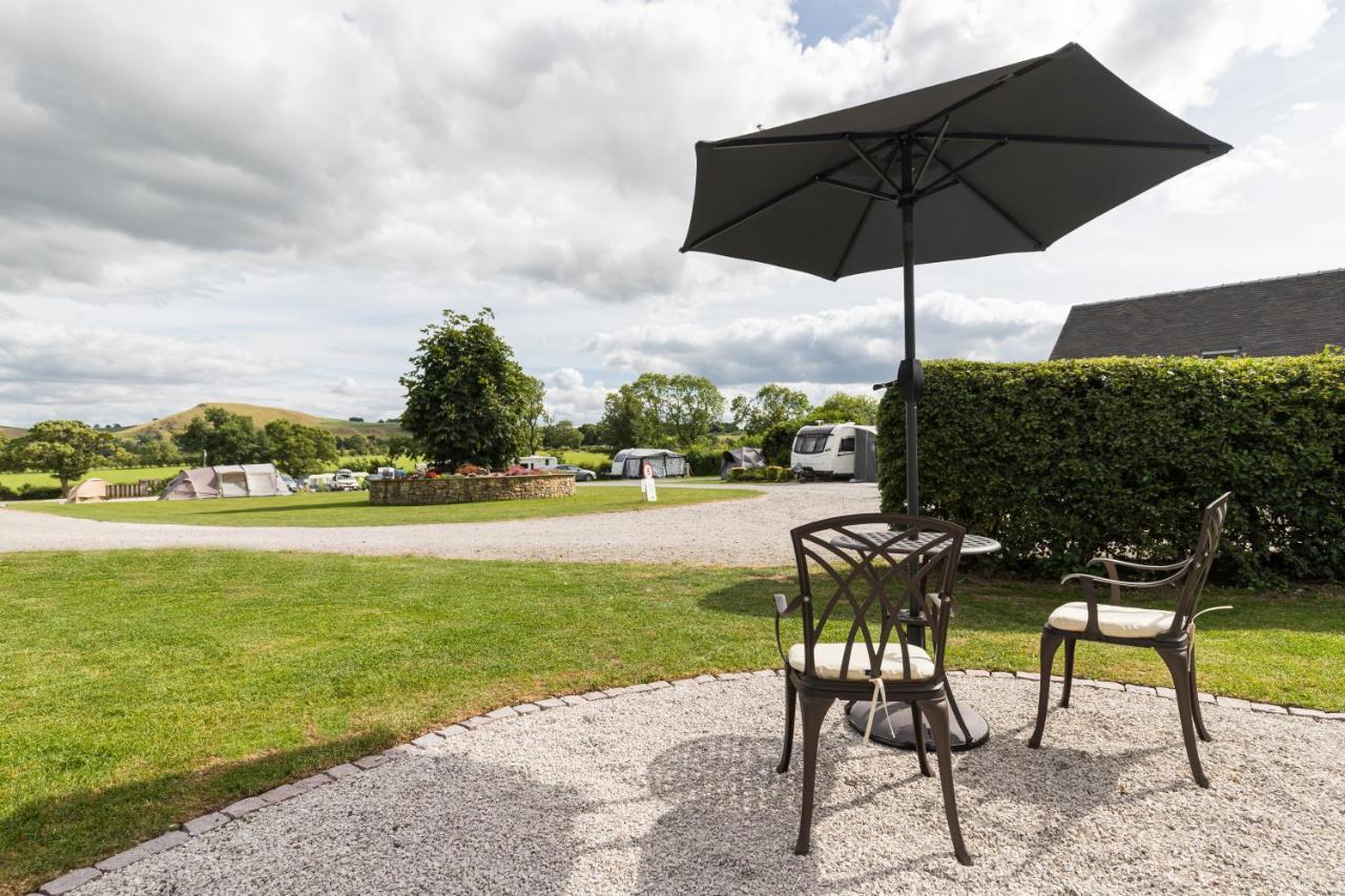 Cosy Caravan On Luxury Campsite Hulme End 外观 照片