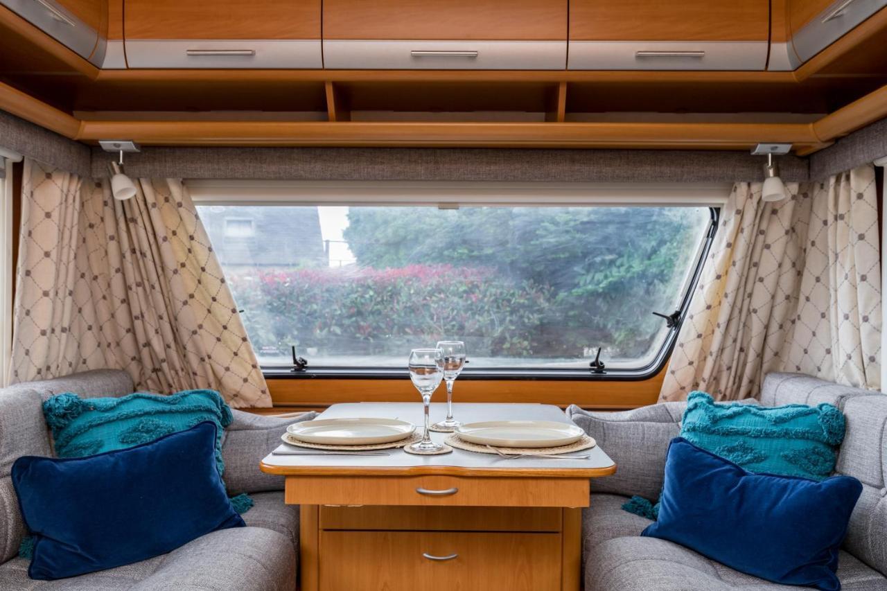 Cosy Caravan On Luxury Campsite Hulme End 外观 照片