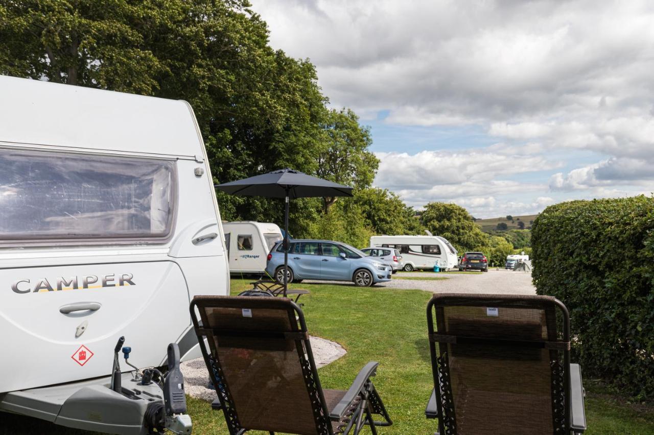 Cosy Caravan On Luxury Campsite Hulme End 外观 照片