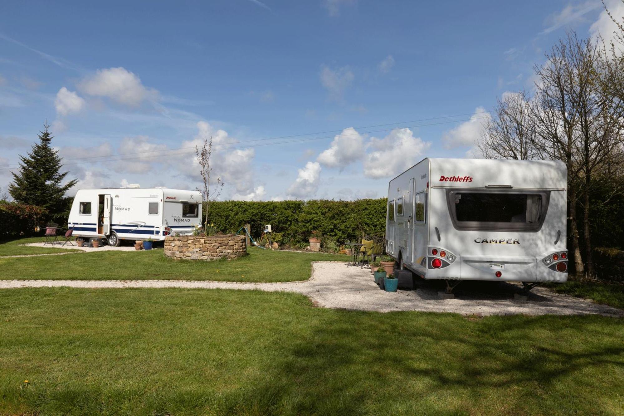 Cosy Caravan On Luxury Campsite Hulme End 外观 照片