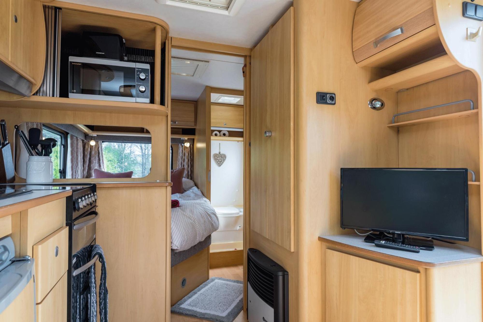 Cosy Caravan On Luxury Campsite Hulme End 外观 照片