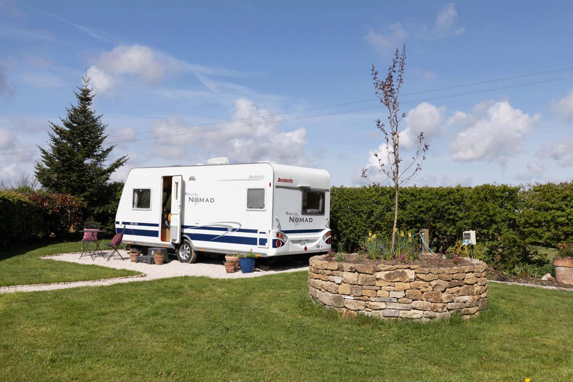 Cosy Caravan On Luxury Campsite Hulme End 外观 照片