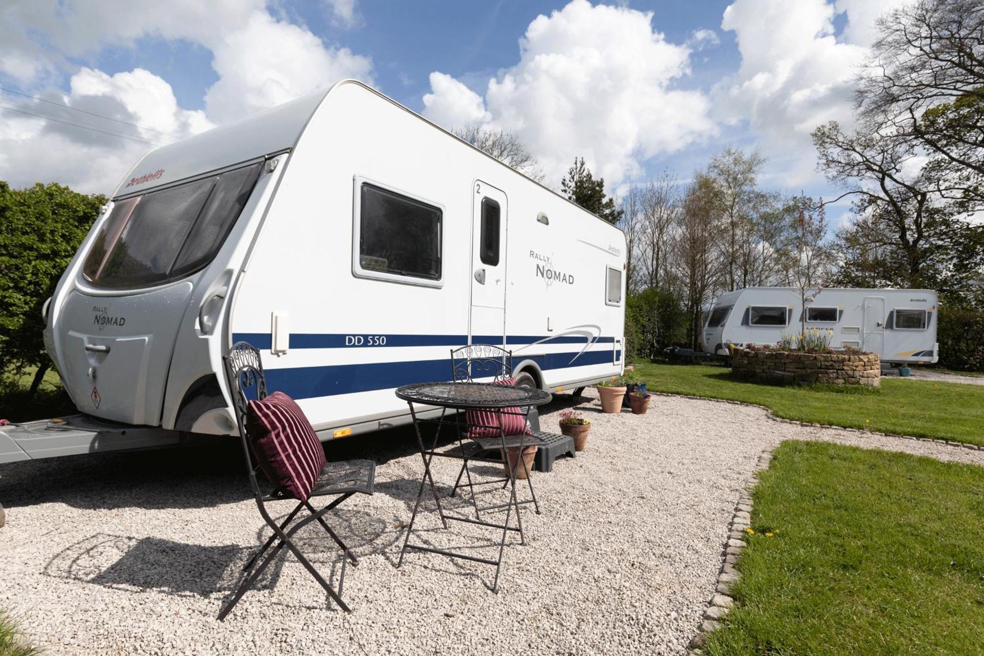 Cosy Caravan On Luxury Campsite Hulme End 外观 照片